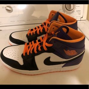 Nike Air Jordan 1 Mid Phoenix Suns Sz 10.5